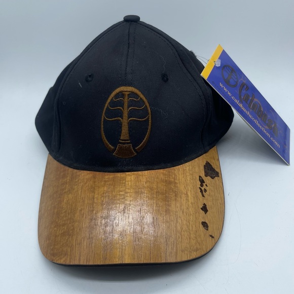 Calabash Accessories Nwt Calabash Kona Cap Koa Wood Hawaiian